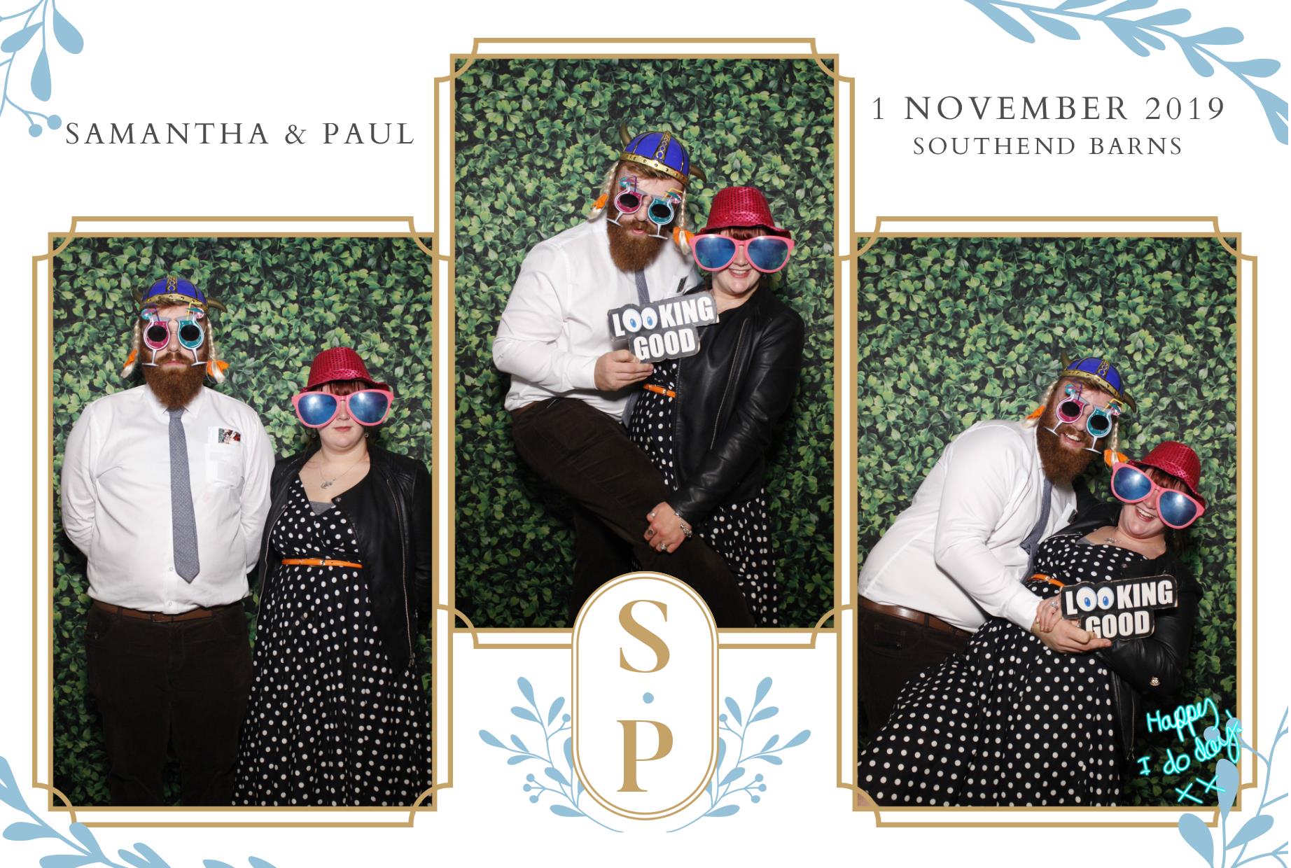 Paul and Samantha's Wedding | View more photos from the event at gallery.myphotoboothexperience.co.uk/u/MyPhotoBoothExperienceLtd/Paul-and-Samanthas-Wedding